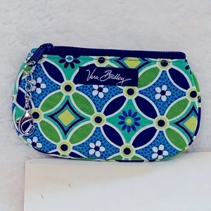 Vera Bradley Coin ID Clip On Pouch EUC